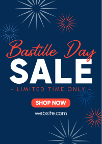 Bastille Clearance Sale Poster Design