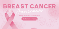 Breast Cancer Awareness Twitter Post Preview