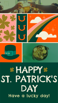 Rustic St. Patrick's Day Greeting TikTok video Image Preview