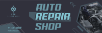 Auto Repair Shop Twitter header (cover) Image Preview