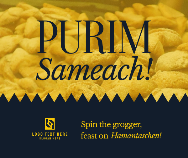 Purim Sameach! Facebook Post Design