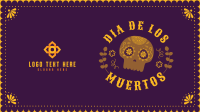 Day of The Dead Facebook Event Cover Design