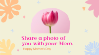 Photo with Mom Facebook event cover Image Preview