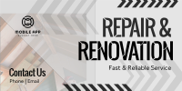 Repair & Renovation Twitter post Image Preview