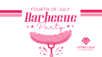 July BBQ Facebook Event Cover Design