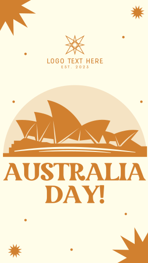 Let's Celebrate Australia Day Facebook story Image Preview