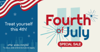 Fourth of July Promo Facebook ad Image Preview