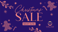 Rustic Christmas Sale Facebook event cover Image Preview