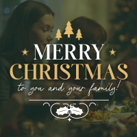 Jolly Christmas Celebration Instagram Post Design