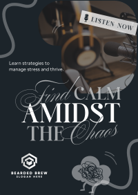 Find Calm Podcast Poster Image Preview