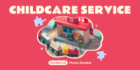 Childcare Daycare Service Twitter post Image Preview