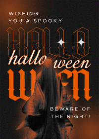 Spooky Halloween Poster Image Preview