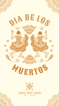 Lets Dance in Dia De Los Muertos TikTok video Image Preview