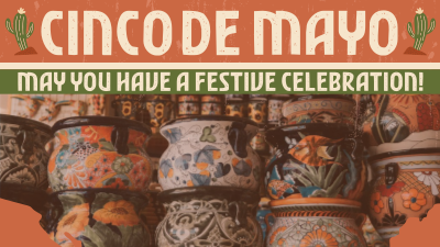 Grunge Cinco De Mayo Facebook event cover Image Preview