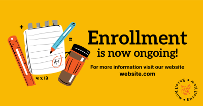 Enrollment Is Now Ongoing Facebook ad Image Preview