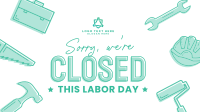 Closed for Labor Day Animation Image Preview