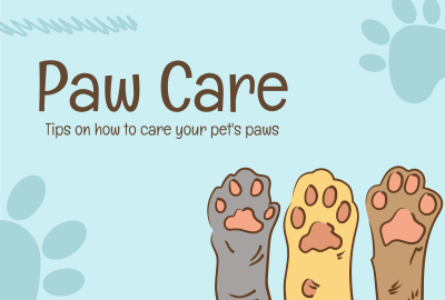 Paw Care Guide Pinterest board cover Image Preview