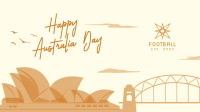 Happy Australia Day Facebook event cover Image Preview