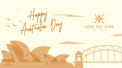 Happy Australia Day Facebook Event Cover Image Preview