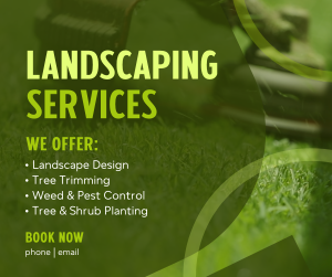 Professional Landscaping Facebook post Image Preview