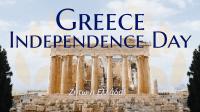 Contemporary Greece Independence Day Animation Image Preview