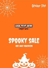 Halloween Spooky Sale  Flyer Image Preview