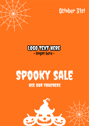 Halloween Spooky Sale  Flyer Image Preview