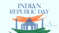 Celebrate Indian Republic Day Facebook Event Cover Design