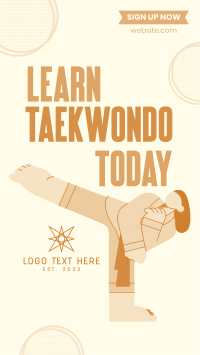 Taekwondo for All Instagram story Image Preview