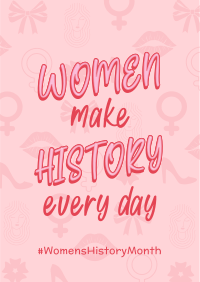 Women Make History Flyer Image Preview