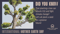 Earth Day Tree Planting Animation Image Preview