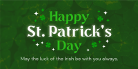 Sparkly St. Patrick's Twitter post Image Preview