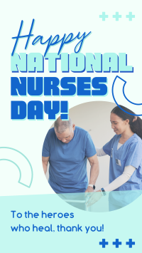 Healthcare Nurses Day Instagram Story Design