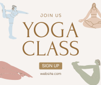 Yoga for All Facebook Post Design