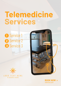 Telemedicine Services Poster Image Preview
