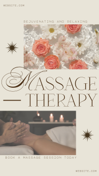Sophisticated Massage Therapy YouTube short Image Preview