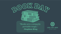 Books Lovers Quote Facebook event cover Image Preview