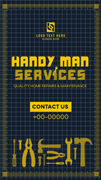 Handyman Services Instagram Reel Preview