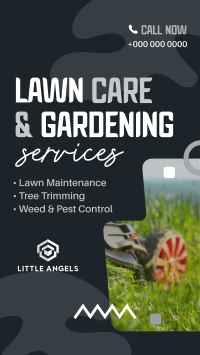 Lawn Care & Gardening TikTok video Image Preview