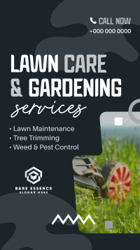 Lawn Care & Gardening TikTok Video Image Preview