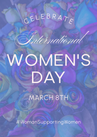 Celebrate Women's Day Poster Design