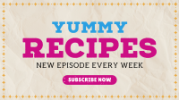Yummy Recipes Animation Image Preview