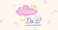 Dream Positivity Quote Facebook ad Image Preview