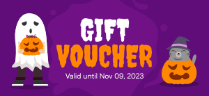 Halloween Discount Gift Certificate Image Preview