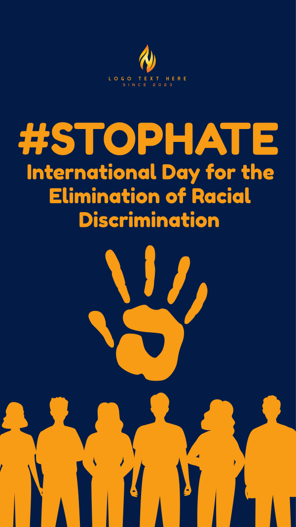 International Day for the Elimination of Racial Discrimination Instagram Story Design Image Preview