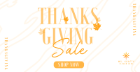 Thanksgiving Autumn Shop Sale Facebook Ad Image Preview