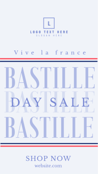 Happy Bastille Day TikTok video Image Preview