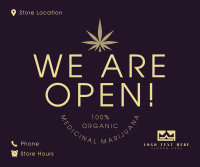 Cannabis Shop Facebook Post Design