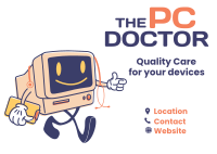 The PC Doctor Postcard Design