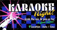 Pop Karaoke Night Facebook Ad Design